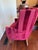2000 - 2009 Curved Wing Arm Chair With Zimmer & Rohde Fabric in Deep Wine For Sale - Image 5 of 5