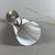Modernist Zebra Glass and Metal Cone Table Lamp from Giorgione, 1980s For Sale - Image 9 of 12