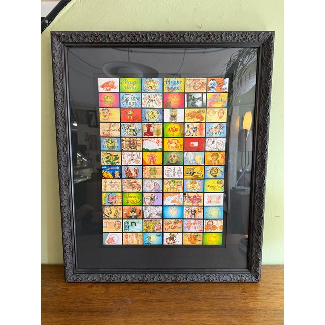You are viewing an incredible Mixed Media Assemblage by Mark Mothersbaugh (of Devo) c2003. The piece of from a series he...