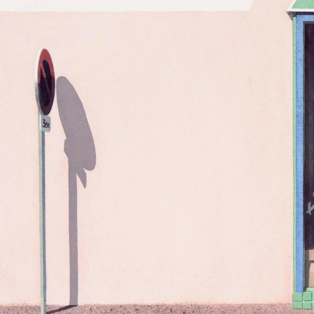 Realism 'L'Oreal No. 2, Troyes' by Evelyne Brigeois, 1985, French Village, Boise, National Watercolor Society For Sale - Image 3 of 10