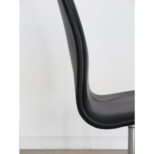 Scandinavian Swivel Oxford Office Chair by Arne Jacobsen for Fritz Hansen, 1960s For Sale - Image 11 of 15
