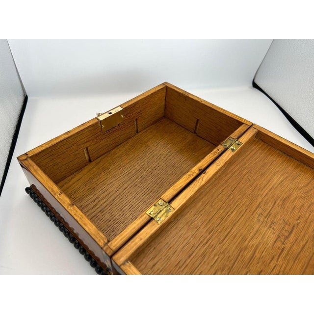 Antique Historicism Box with Birch Inlay, Germany, 1880 For Sale - Image 18 of 18