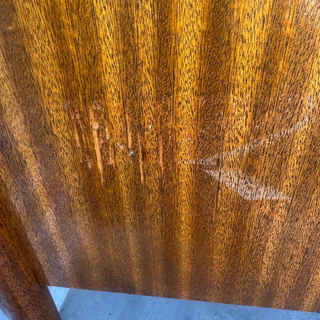 1940s Modern Brown Saltman Credenza by Paul Frankl Credenza Buffet For Sale - Image 9 of 12