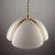 Exceptional pendant lamp from italy. According to the label, it is by siva poggibonsi for arcobaleno centro acca srl. with...