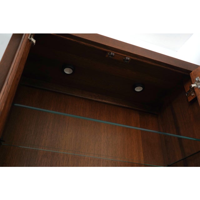 2010s Stickley Arts & Crafts Mission Oak Highlands Display Cabinet For Sale - Image 5 of 18