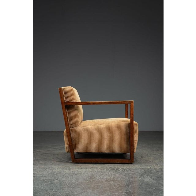 Modern Lounge Chair in Wood, 1940s For Sale - Image 12 of 15