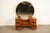 1930s Donald Deskey Style Art Deco Burl Wood Vanity Dresser With Mirror, Circa 1930s For Sale - Image 5 of 14
