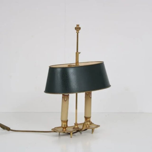 Gold Bouillot Lamp, France, 1950s For Sale - Image 8 of 11