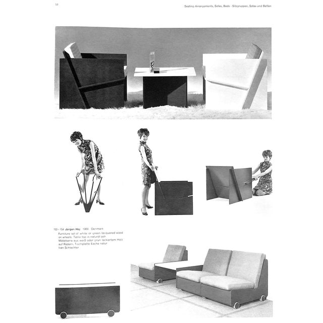 1960s "New Furniture 9 Neue Mobel" 1969 Kaspar, Elke [Text] For Sale - Image 5 of 11