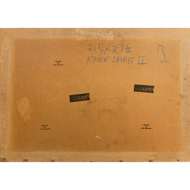 Paper 'Organic Abstract' by Aida Nelson, Circa 1975 For Sale - Image 7 of 8