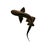Shark Sculpture Hand Carved Wood Great Fish Figurine Vintage Gift For Sale - Image 9 of 10