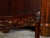 Brown English Mahogany 19th Century Demi-Lune Console Table with Tambour Sliding Doors For Sale - Image 8 of 12