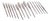 Dinner Service for Five Persons by Arne Jacobsen for Georg Jensen, 1960s, Set of 15 For Sale