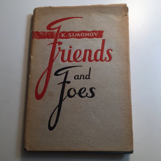 Red "Friends & Foes" Book For Sale - Image 8 of 8