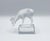 The "DAIM" crystal sculpture by Lalique depicts a deer and was created by René Lalique in 1929. This beautiful vintage...