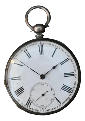 Antiqe Prince of Wales Silver Pocket Watch from J. W. Benson, 19th Century