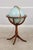 Age: Approx: 20 Years Old Details: Lighted Globe Touch Frame Light Up Globe Duncan Phyfe Pedestal Base Revolving Globe...