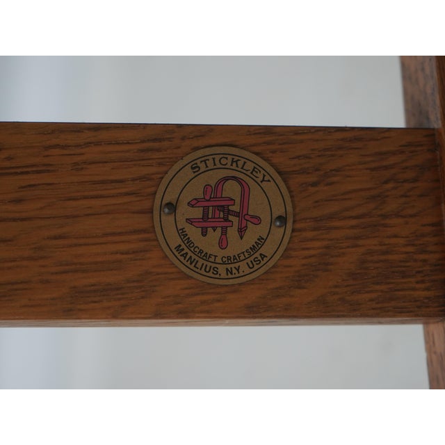 Set of 6 Stickley Mission Oak Dining Room Chairs For Sale - Image 18 of 18