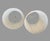 Mid 20th Century Vintage Alabaster & Bronze Table Lamps Neoclassical Marble Column Matching - a Pair For Sale - Image 5 of 9