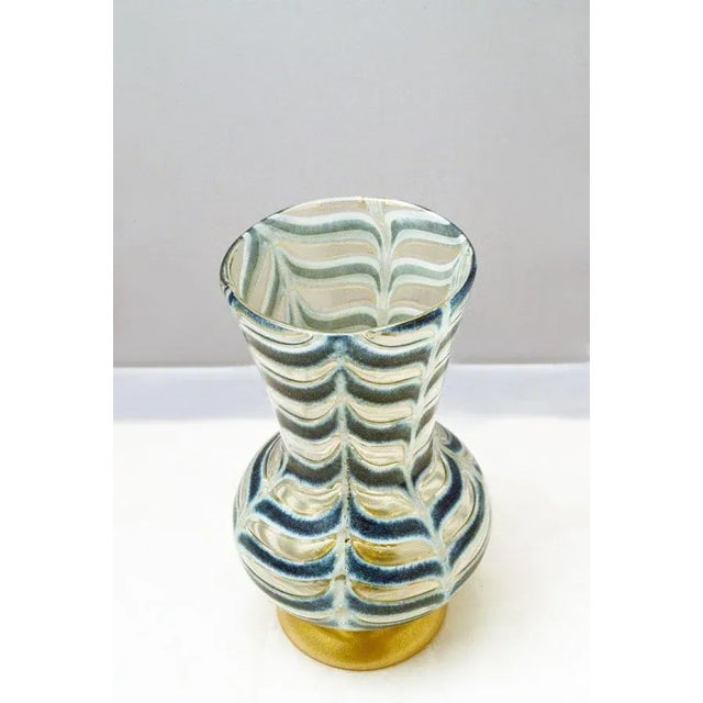 Mid-Century Modern Graffito Barbarico Vase by Ercole Barovier for Barovier & Toso, 1969 For Sale - Image 3 of 9