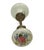 Good quality white porcelain knobs with colorful hand painted floral details. Priced as a pair of knobs with the spindle....