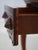 1960s Vintage Victorian Style Mahogany Marble Top 1 Drawer Console Table For Sale - Image 5 of 17