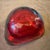 1970s Seguso Space Age Sommerso Red and Blue Murano Glass Bowl For Sale - Image 6 of 12