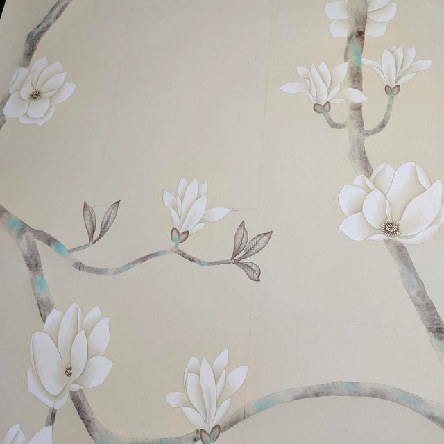 If you love the look of De Gournay wallpapers but not the price, this is for you. The listed price is for 3 panels of 36"...
