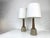 Danish Ceramic Table Lamps by Esben Klint for Le Klint and Palshus, 1960s, Set of 2 For Sale - Image 6 of 16