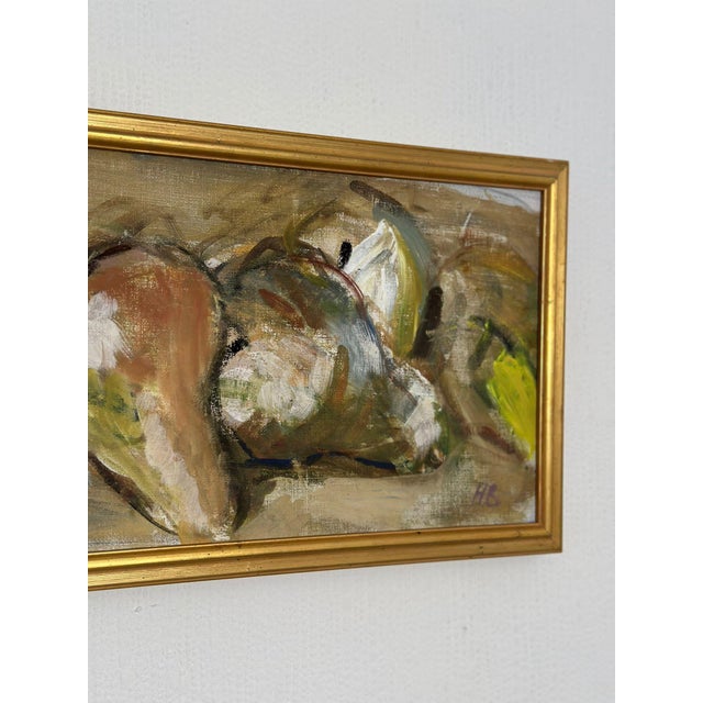 Henrik Backlund, Pears, 1960s, Oil on Canvas, Framed For Sale - Image 4 of 18