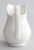 Farmhouse Antique Dutch White Ironstone Pitcher For Sale - Image 3 of 8