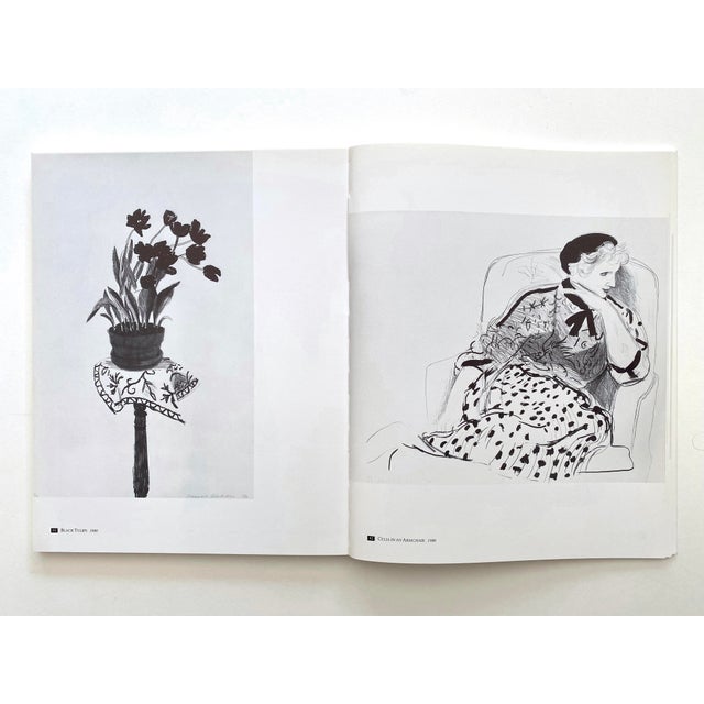 1980s David Hockney " Etchings and Lithographs " Vintage 1988 First Edition Lithograph Print Pop Art Book For Sale - Image 5 of 12