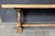 Large French Bleachers Oak Farmhouse Dining Table, 1925 For Sale - Image 11 of 17