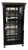Antique Biedermeier 19th C Black Lacquer Display Cabinet For Sale