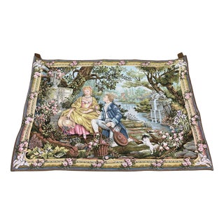 Garden of Love Tapestry by Marc Waymel for Franklin Mint, 1987 For Sale