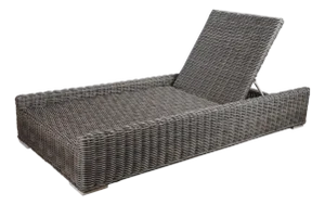 Restoration Hardware Majorca Outdoor All Weather Modern Chaise Lounge Chair