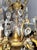1930s French Bronze Dore' Crystal Chandelier For Sale - Image 12 of 17