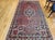 Persian Vintage Persian Bidjar Gallery Rug, Hand-Knotted Wool, Geometric Medallion Pattern, Red & Navy, 5x9 For Sale - Image 3 of 17