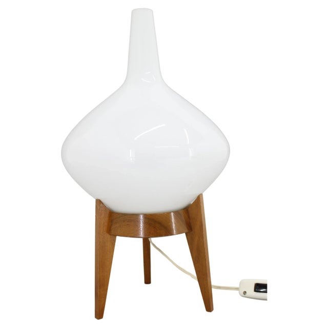 Table Lamp attributed to Uluv, Czechoslovakia, 1960s For Sale - Image 10 of 10