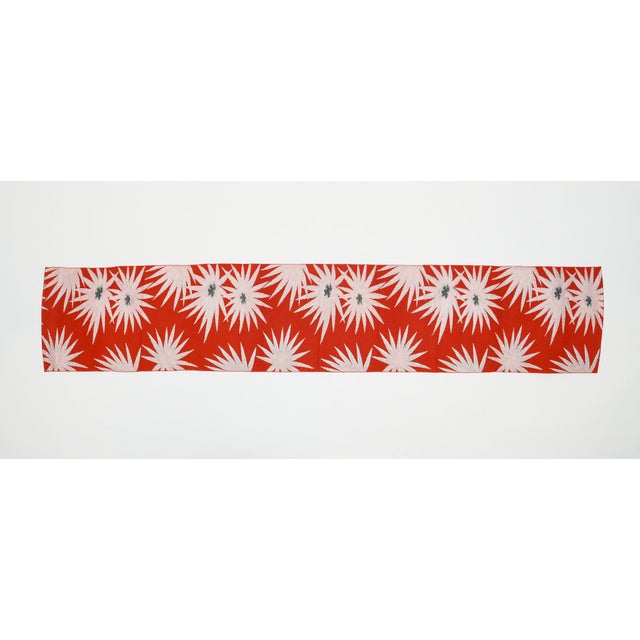 Contemporary Japanese Ceremonial Silk Table Runner by Renaras For Sale - Image 3 of 6