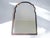 Large Dutch Wooden Scalloped Lacquered Mirror For Sale - Image 4 of 13