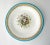 Ceramic Antique Royal Worcester Victorian Floral Turquoise Dessert Plates and Compote - Set of 7 For Sale - Image 7 of 13