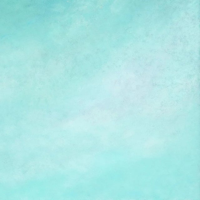 1980s 'Celestial Abstract' by Michael Bradley, 1986, Gump's, San Francisco Bay Area Abstraction, Sky, Clouds For Sale - Image 5 of 9