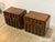 Pair Lane Staccato Brutalist Nightstands - Vintage Mid Century Bedside Tables For Sale - Image 9 of 11