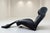 1980s Toshiyuki Kita Wink Black Leather Lounge Chair by Cassina (2 Lounge Chairs Available) For Sale - Image 10 of 13