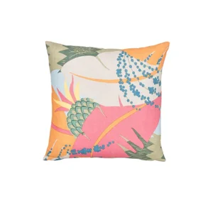 Schumacher Ananas Pillow in Tropical
