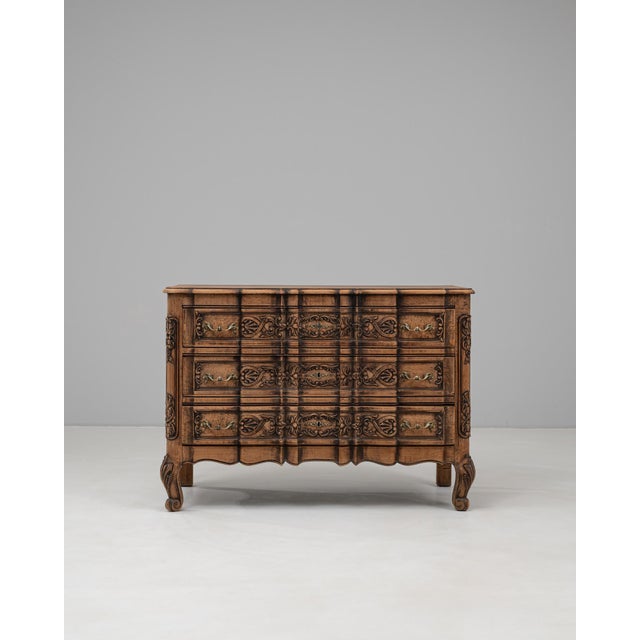 19th Century French Wooden Chest Of Drawers For Sale - Image 16 of 18
