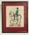 Dark Green Mid-Century Vintage Framed Equestrian Print For Sale - Image 8 of 8