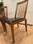 Wood Pair of Organic Modernism Dining Chairs For Sale - Image 7 of 7