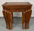 Set of Four Carved Antique Nesting Tables For Sale - Image 4 of 14